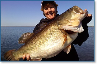 South Texas bass fishing at its finest on Falcon Lake.